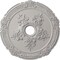 Ekena Millwork Attica with Rose Medallion (Canopies up to 4 1/2"), 26"OD x 3 3/4"ID x 1 1/2"P, Ultra Pure White CM26ATUWF - alternate 1